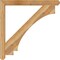 Ekena Millwork Imperial Craftsman Rough Sawn Bracket, Western Red Cedar, 4"W x 48"D x 48"H BKT04X48X48IMP04RWR - alternate 4
